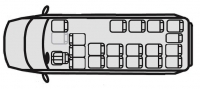 Микроавтобусы Ford Transit 222708 (20+2+1)