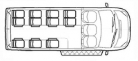 Ford Transit автобус школьный TST41C-201 (11+2+1)
